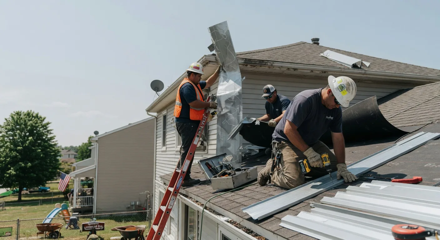 Metal Roof Repair in Nora Springs, IA
